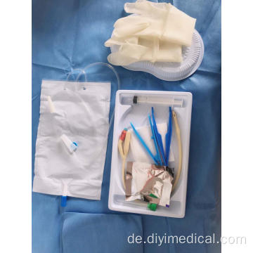 Medizinischer Einweg-Deluxe-Drainagebeutel mit Urinmesser
